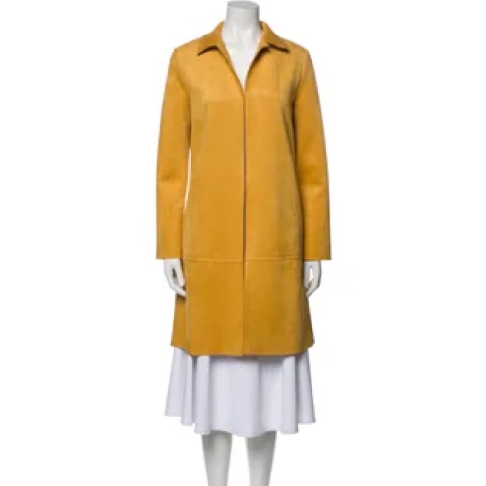NWT 🌺 Gorgeous Faux Suede Philosophy Republic Long Coat